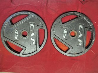 CAP.  SET OF 45s.   TOTAL 90LBs.  
11525 S HALSTED DUNKIN/7111.S WESTERN WALGREENS 
90$    SET  CASH ONLY AS