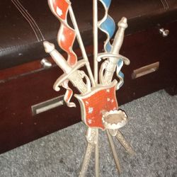1969 SEXTON ORNATE CANDLE HOLDER