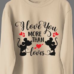 Valentine’s Sweatshirts 