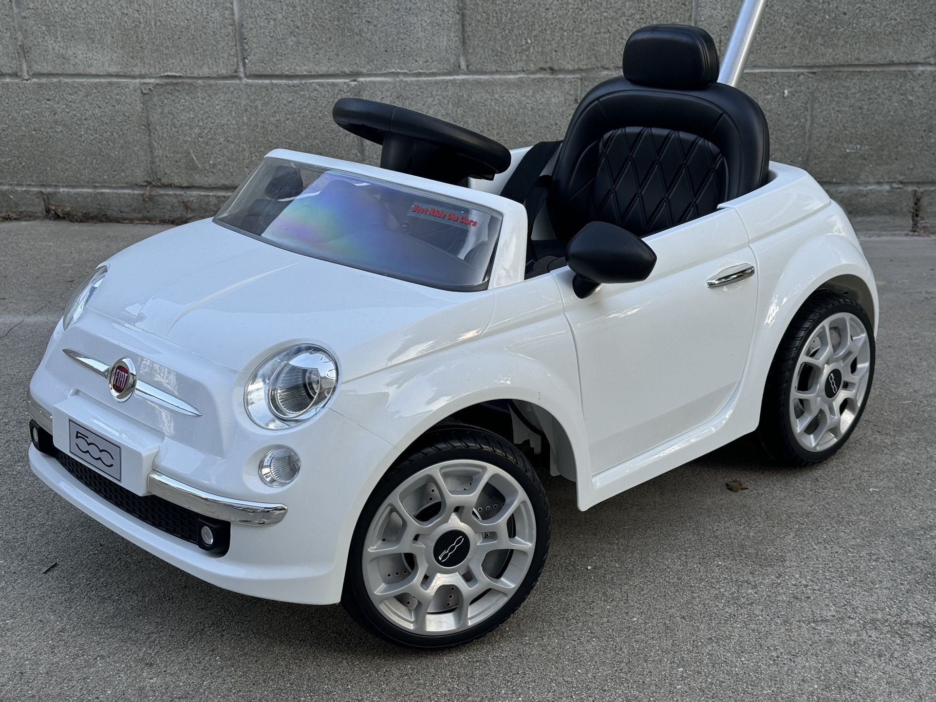 Kids Fiat Push Car