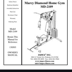 Marcy Diamond Home Gym
