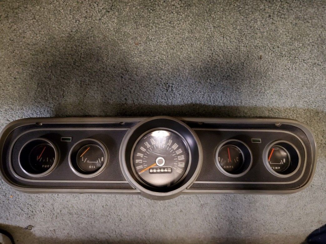 1966 Ford Mustang Instrument Cluster