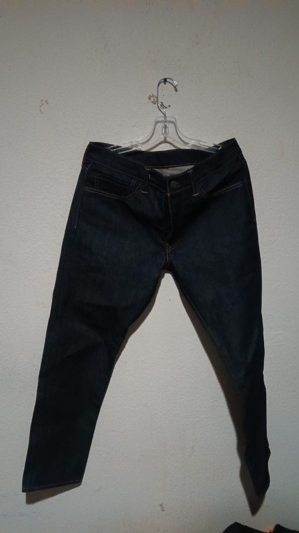 Levi's Selvedge Denim Indigo Blue  511  Jeans (New)