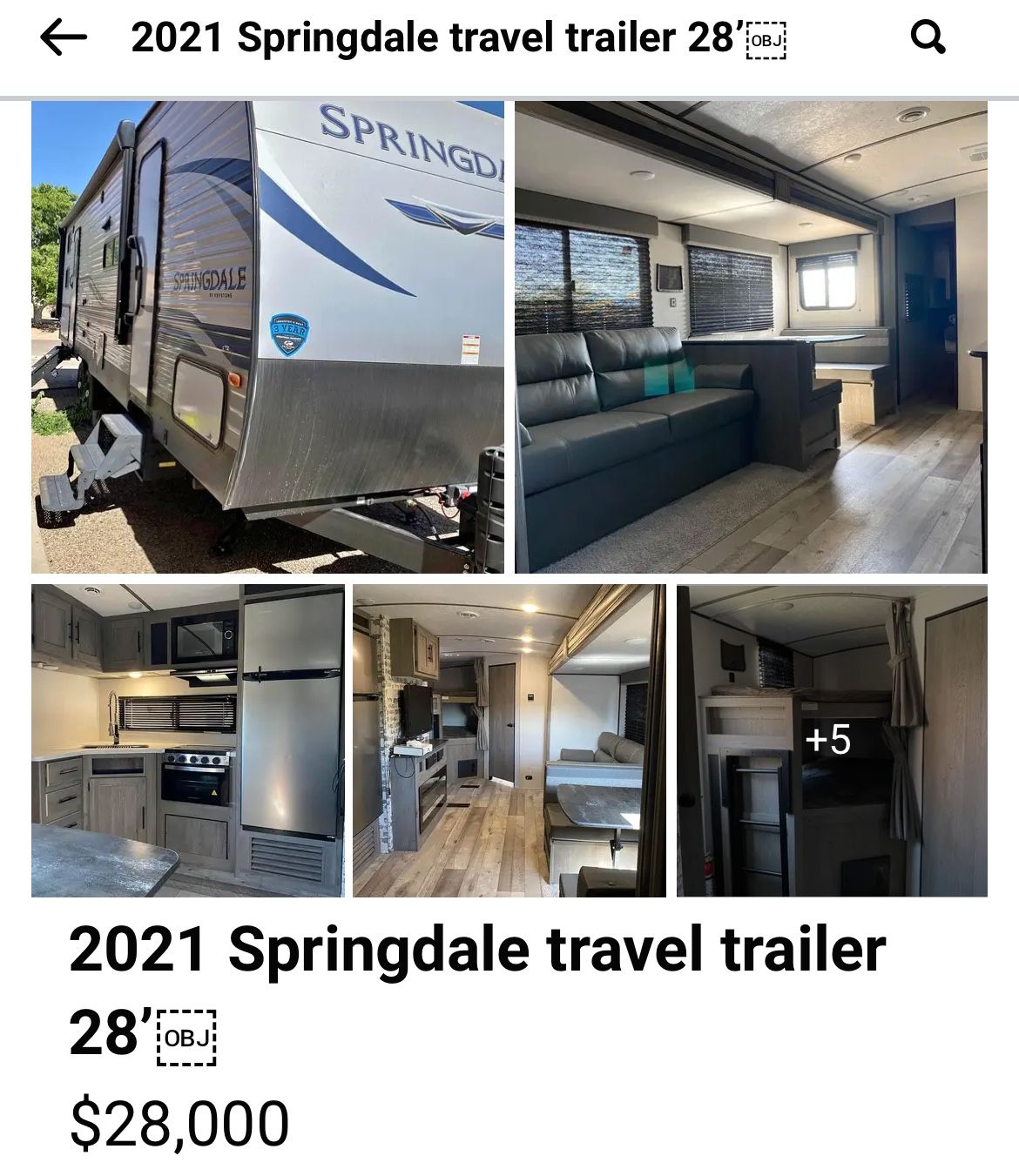 Travel Trailer