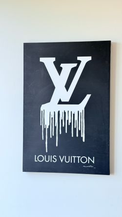 Designer Inspired LV Canvas Wall Art