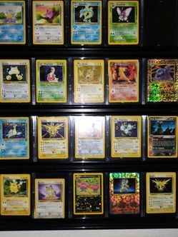 Vintage all original pokemon holographic cards 1(contact info removed)s