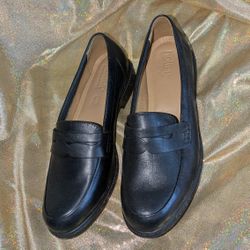 Black Penny Loafers NEW by  Hotter 