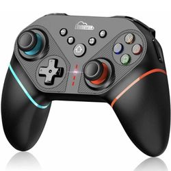 Wireless Controller for Switch/Switch Lite, Pro Controller with LED Backlight