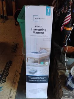 Main Stays 7 inch Innerspring Mattress twin size