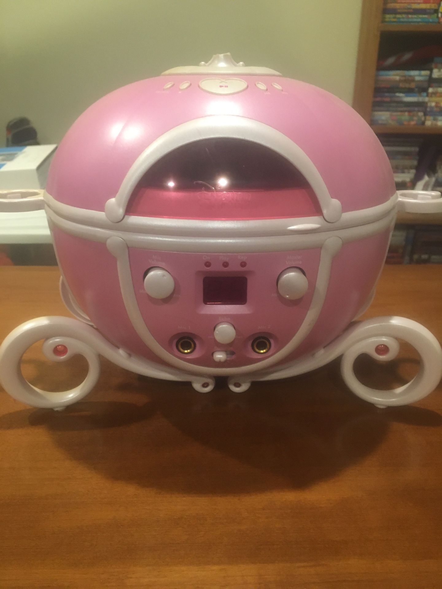 Cinderella stagecoach CD player