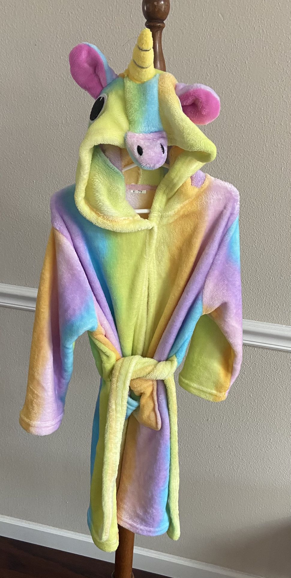 Child Size 6-7 Yo Unicorn Robe Just $3