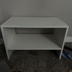 Nightstand/ Shoe Rack 