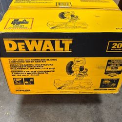 DeWalt  20V 7 1/4” Inch Sliding Miter Saw DCS361M1 