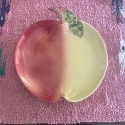 Pottery Plate Apple 🍎 $10 Firm 93309