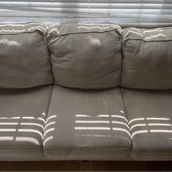 Off White/grey Couch 
