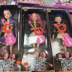 K-pop Demon Hunter Dolls