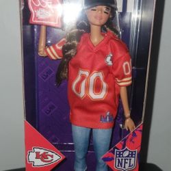 Kansas City Chiefs Super Bowl Football NFL Barbie