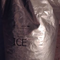 5  Pound Bag Of Ice Coffee Blend Un Open