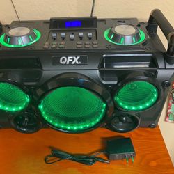 QFX Portable Bluetooth Speaker