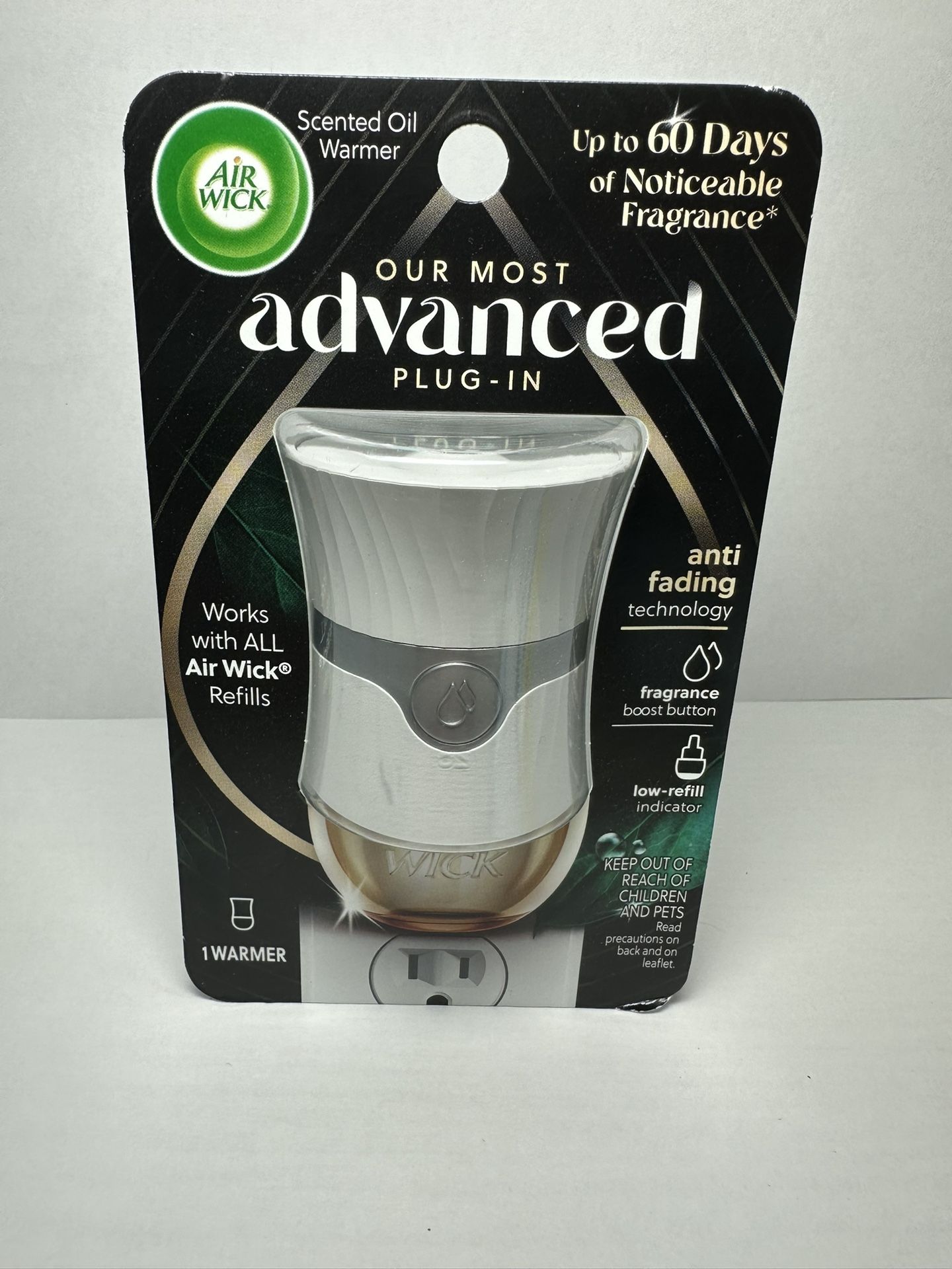 Air Wick Fragance Infused Essential Oil Plug-in Advanced Warmer (just warmer no scent)