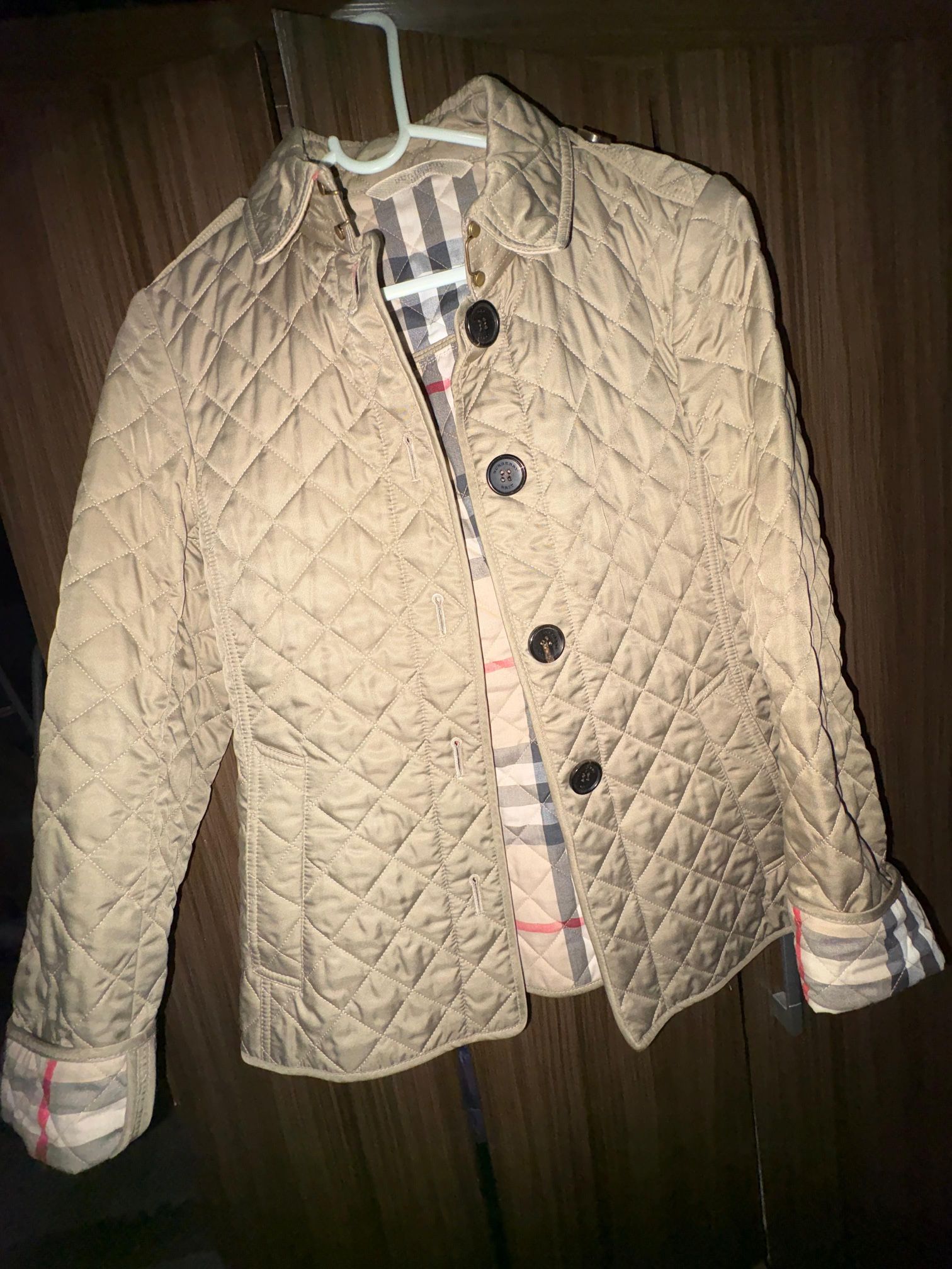 Burberry thermoregulated jacket size XS