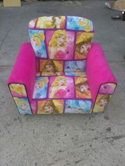 Disney princess girls couch