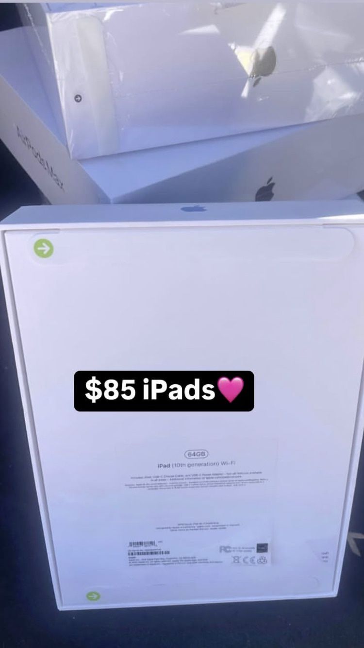 Brand New Still In Box iPads