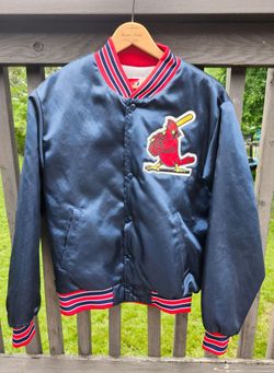 St Louis Baseball Cardinals Vintage Bomber Jacket