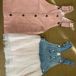 Ohs Kosh Overall Dresses Sizes 4t!