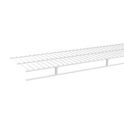 TWO shelf and rod universal wire shelf