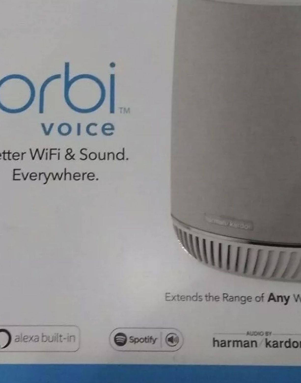 Orbi WiFi Extender & Harman Kardon Wireless Smart Speaker