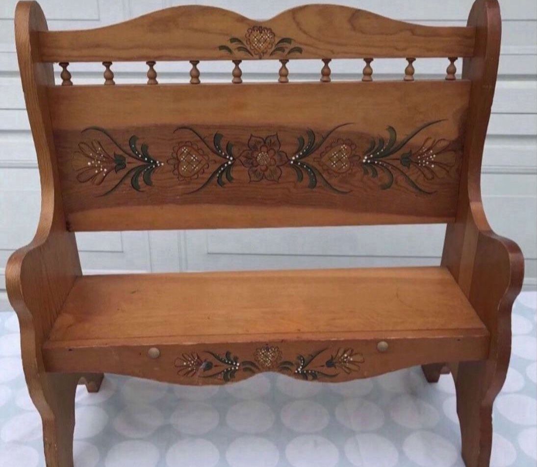 Banca Pequeña De Madera