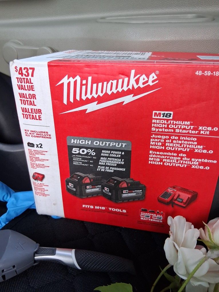 Milwaukee batteries