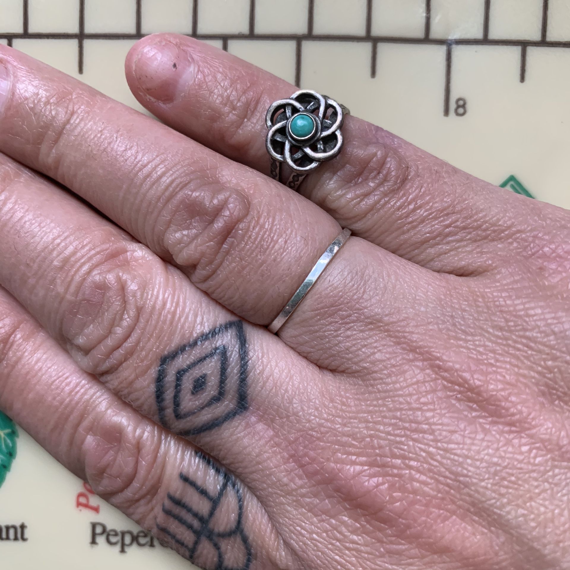 Turquoise Native American southwestern ring