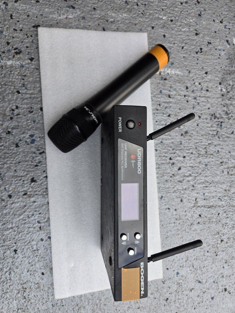 Bogen Udms16hh Wireless Microphone 