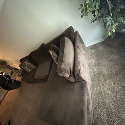 Brown Sectional