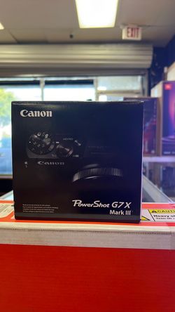 Canon Powershot G7X mark iii
