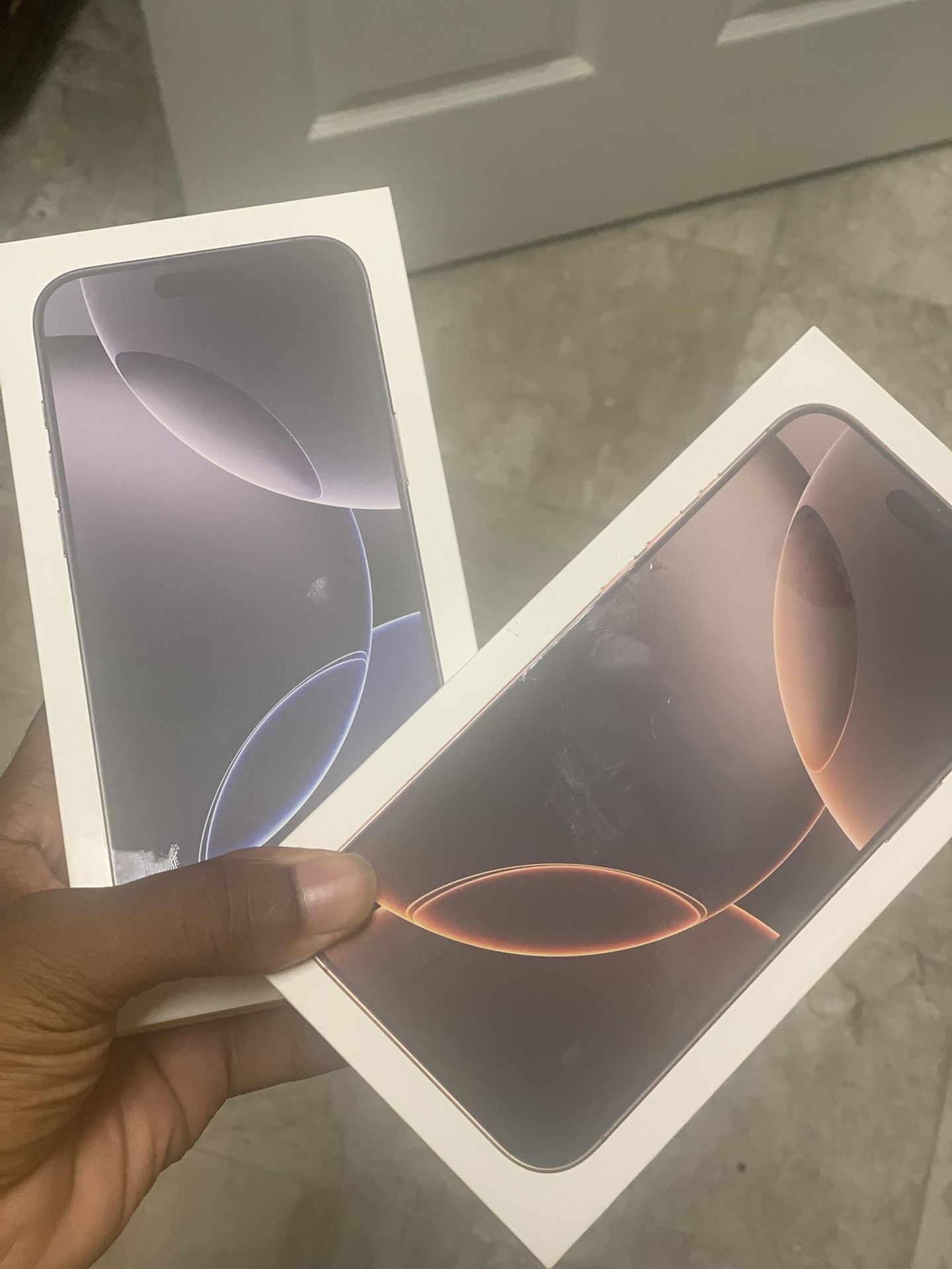 2 iPhone 16 pro max 256gb Brand new never opened