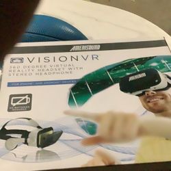 Virtual Reality Headset With Stereo Headphone