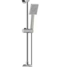 Modern Wall Bar Shower Kit 1-Spray 8 in. Square Rain Shower Head