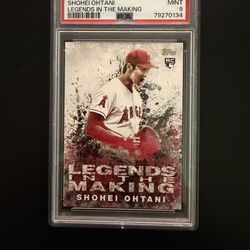 2018 Topps Update Series - Legends in the Making Shohei Ohtani #LITM-21 (RC)
