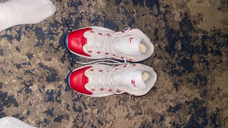 Reebok High-Top Sneakers White Red