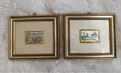 Two beautiful pictures with frame