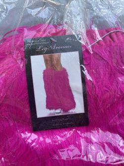 Leg Warmers Hot Pink-new-one Size-Halloween Costume-cosplay-rave-festival-concert