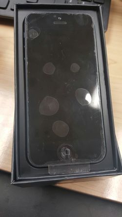 Black iphone 5