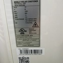 Portable AC X 2