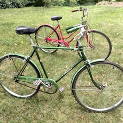 Schwinn Classic Vintage His And Hers Bikes 