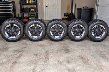 5x Jeep Wrangler Wheels & Tires 🛞