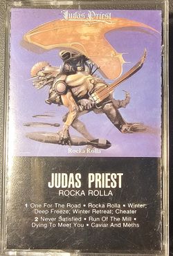 JUDAS PRIEST Rocka Rolla Cassette