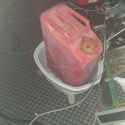 Vintage Metal Gas Can 